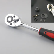46/53pcs Car Repair Tool Kit 1/4-Inch Socket Set Car Repair Tool