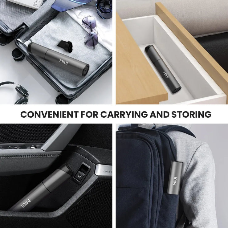 MIUI Mini Portable Vacuum Cleaner Cordless Handheld Vacuum